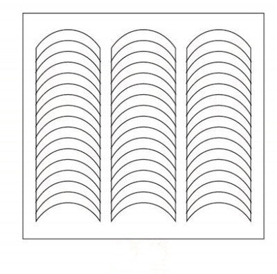 French Glow Smile Nail Stickers