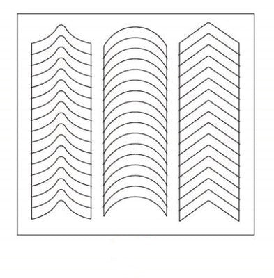 French Glow Smile Nail Stickers