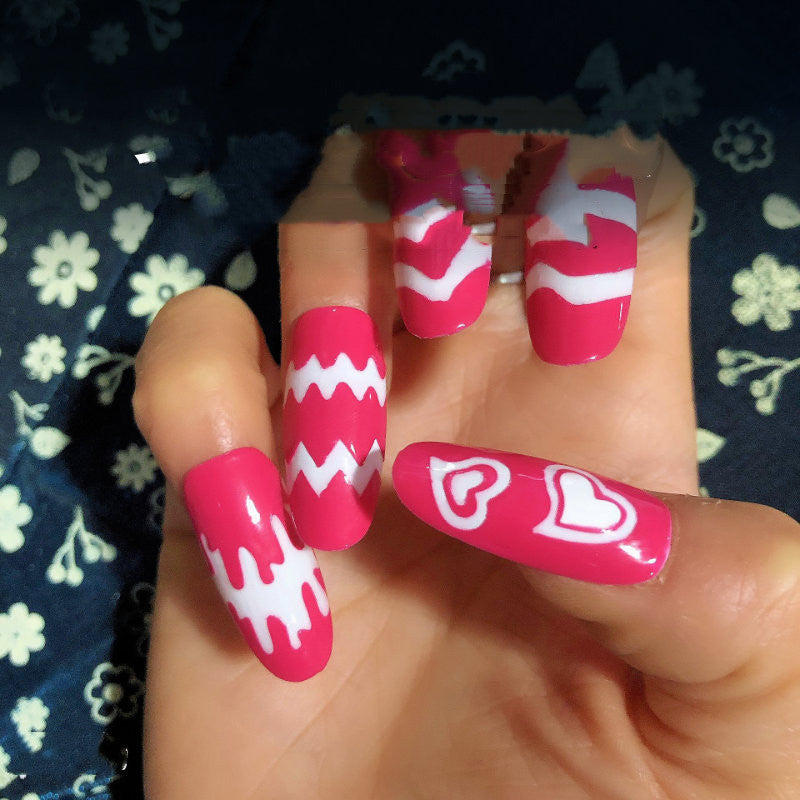 French Glow Smile Nail Stickers